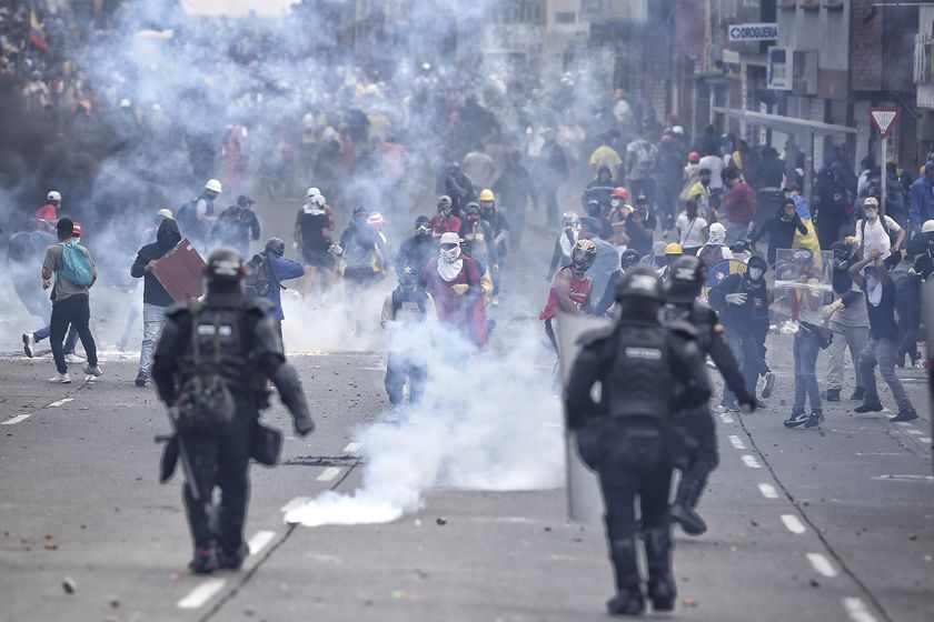 哥伦比亚抗议浪潮，社会不满的火山爆发哥伦比亚爆发抗议是哪一年