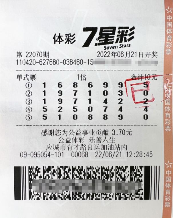 七星彩第2013年8月9日开奖，中奖金额再创新高，幸运儿揭晓七星彩20083期开奖结果