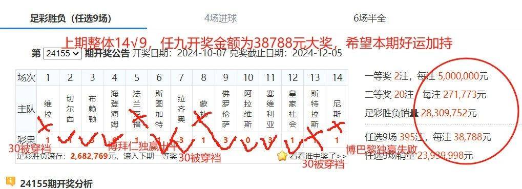 任选九场玩法规则
